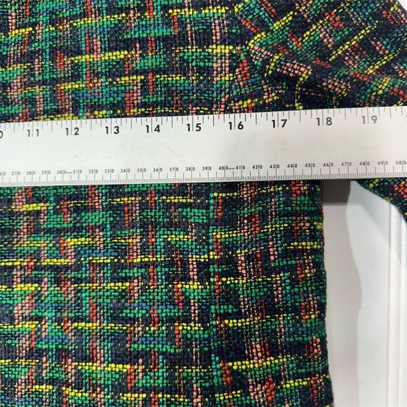 Akris Punto Multicolor Tweed Zip Blazer Jacket US 10 Preppy Luxe Academia Career - Picture 3 of 9